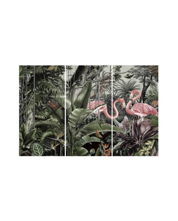 TRIPTICO FLAMENCOS- FOTO 180x120